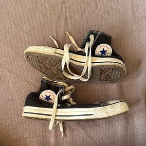 Converse Black Sneakers High-Top Classic Style